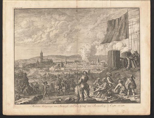 Siege of Steenwijk by Rennenberg, 1580-1581