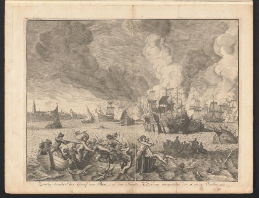 Battle on the Zuiderzee Against the Count of Bossu, 1573