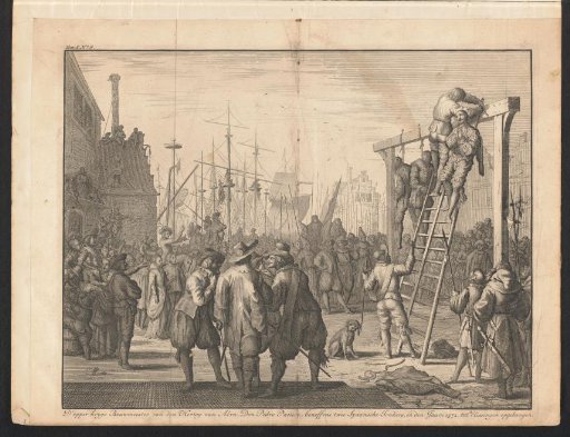 Pacieco Hanged at Vlissingen, 1572