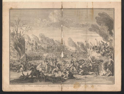 French Cruelties in Bodegraven and Zwammerdam, 1672
