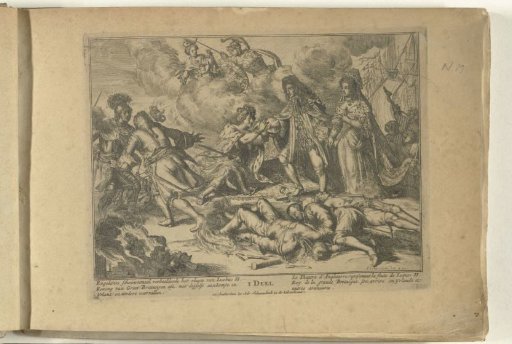 Title print for the first part of 'Engelants schouwtoneel'