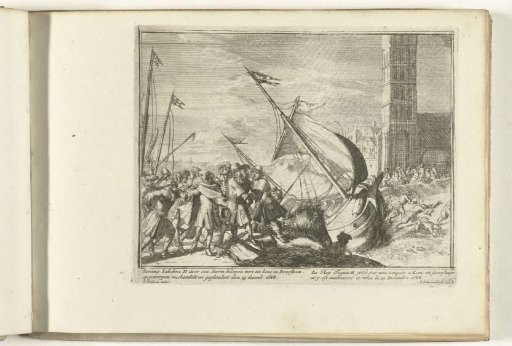The Fleeing King James II is Arrested in Faversham, 1689