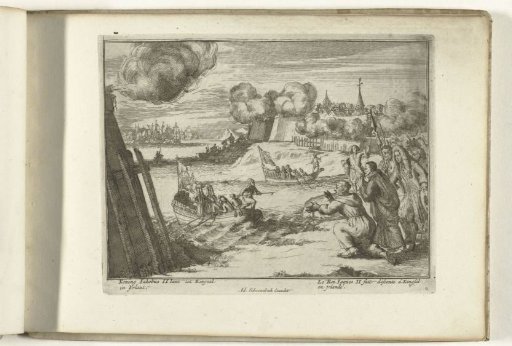 King James II Lands at Kinsale, 1689