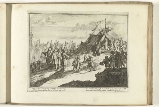 William III Sleeps the First Two Days in a Fisher's Hut on the English Coast, 1688
