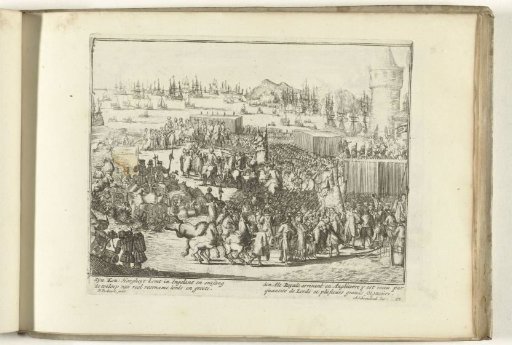 Prince William III Receives Nobles upon His Arrival in England, 1688