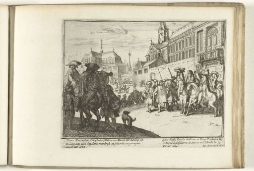 William and Mary Are Proclaimed King and Queen of England, 1689