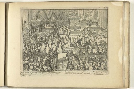 Coronation of William III and Mary, 1689