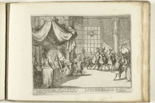 Ceremony in Which the Royal Champion Challenges Anyone Who Disputes the Legitimacy of the King's Election, 1689
