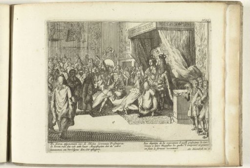King William III and Queen Mary Receive the Crown of Scotland and Take the Oath, 1689