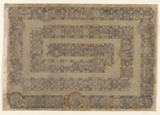 Historical Backgammon Board