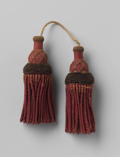 Cord with two tassels, presumably trumpet or bugle tassels, Kingdom of Holland