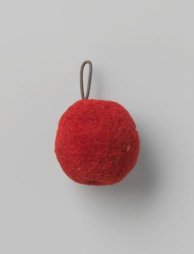Ball for shako model 1828, flanker of the militia, ca. 1830
