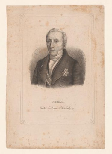 Portrait of Minister W.F. Roëll