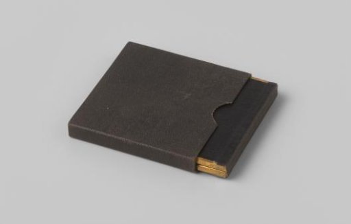 Case belonging to a bronze medal