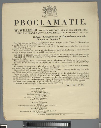 Proclamation