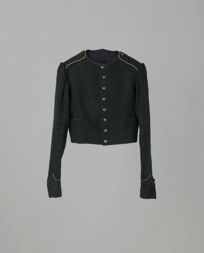 Sleeveless jacket of the Jagers regiment
