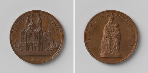 Restoration of the Cathedral of Speyer, 1858