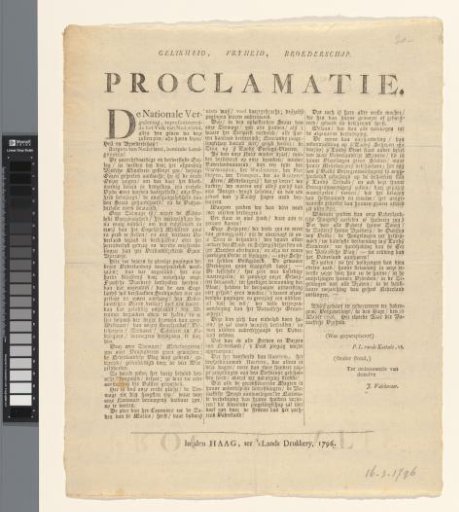 Proclamation