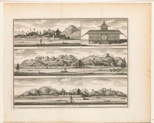 Three Fortresses on Ambon