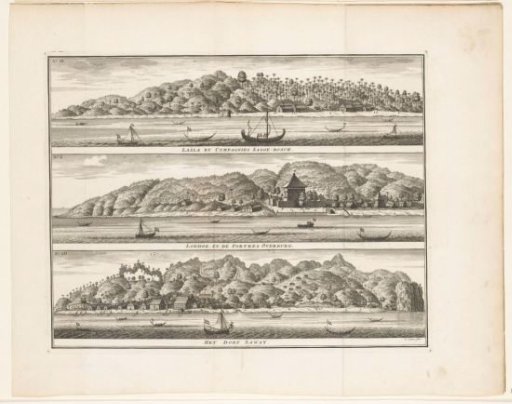Various Fortifications of the VOC on Ceram