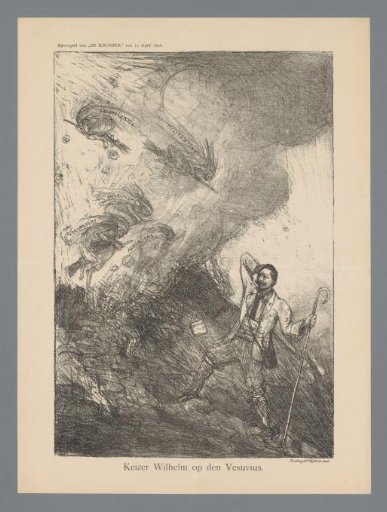 Emperor Wilhelm on the Vesuvius