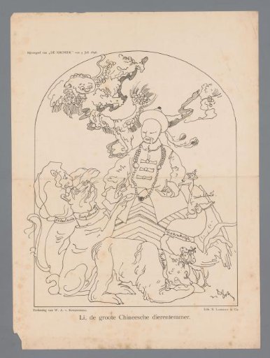 'Li, the great Chinese animal tamer'