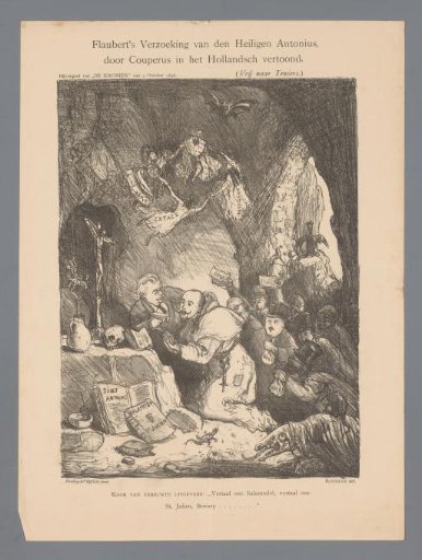 Flaubert's Temptation of Saint Anthony, presented in Dutch by Couperus