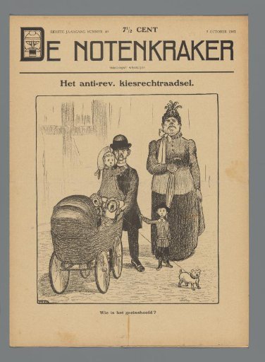 The Nutcracker, 5 October 1907 / The anti-revolutionary suffrage riddle / Who is the head of the household?
