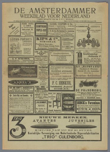 De Amsterdammer; weekly for the Netherlands