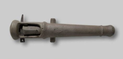 Bronze cannon, 3-pounder, VOC Amsterdam