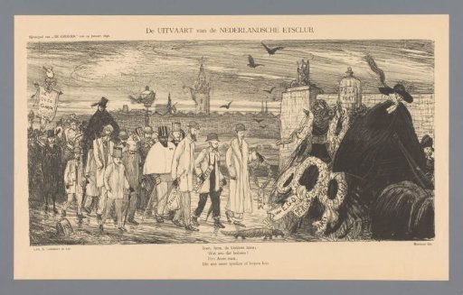 The Funeral of the Dutch Etching Club