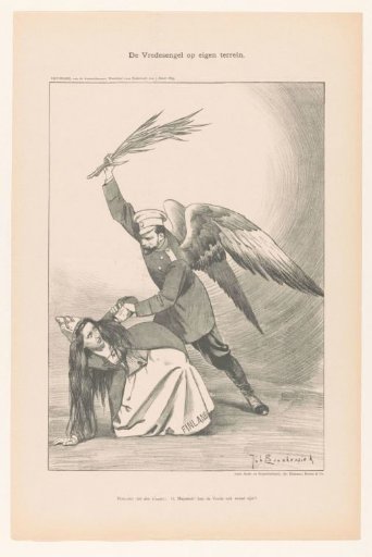 The Angel of Peace on His Own Ground