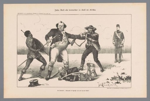 John Bull as Ruler in Asia and Africa