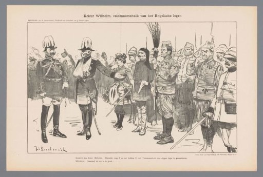 Emperor Wilhelm, Field Marshal of the English Army