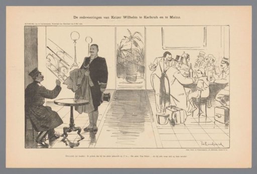 The speeches of Emperor Wilhelm at Karlsruhe and Mainz
