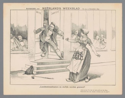 "Land-nationalizers and scoundrels are repelled"