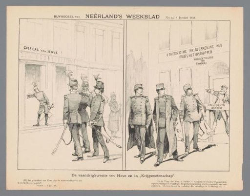 The Standard Issue Affair at Court and in "Military Science"