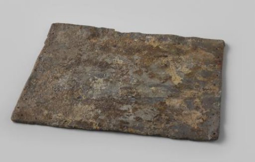 Sheet of lead from the wreck of the East Indiaman Princesse Maria