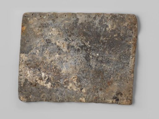 Sheet of lead from the wreck of the East Indiaman Princesse Maria