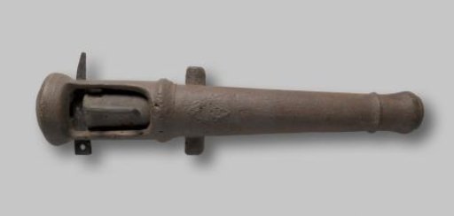 Lock of a breech-loader from the wreck of the East Indiaman Hollandia