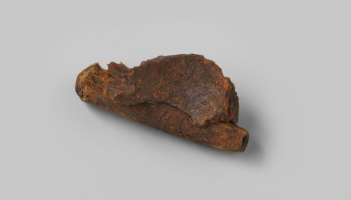 Knife Handle with Concretion from the Wreck of the East Indiaman Meresteijn