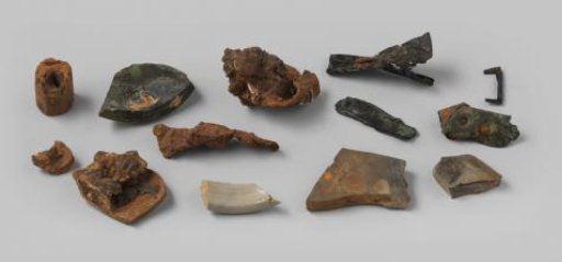 Fragments from the wreck of the East Indiaman Meresteijn
