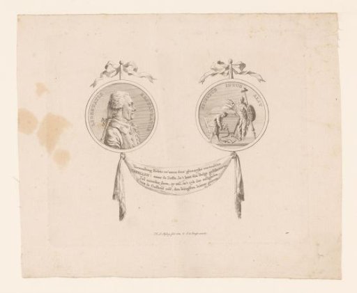 Medal on the death of Joan Derk van der Capellen tot den Pol, 1784