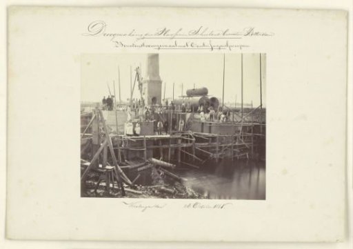 Reclamation of the Plassen in Schieland, east of Rotterdam