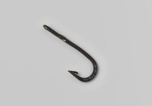 Fishing hook from the wreck of the East Indiaman Princesse Maria