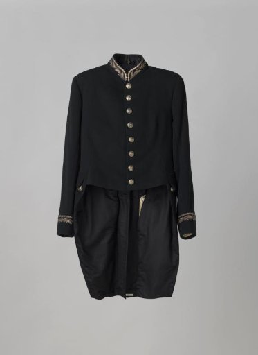 Coat of the official costume of Mayor Hoytema