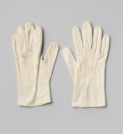 Glove from the official costume of Mayor Hoytema