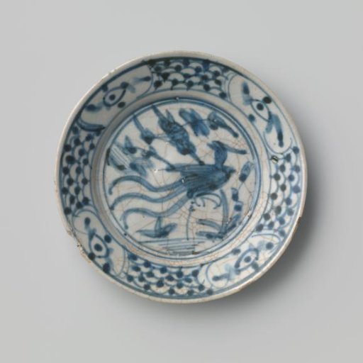 Plate from the VOC ship 'The White Lion'