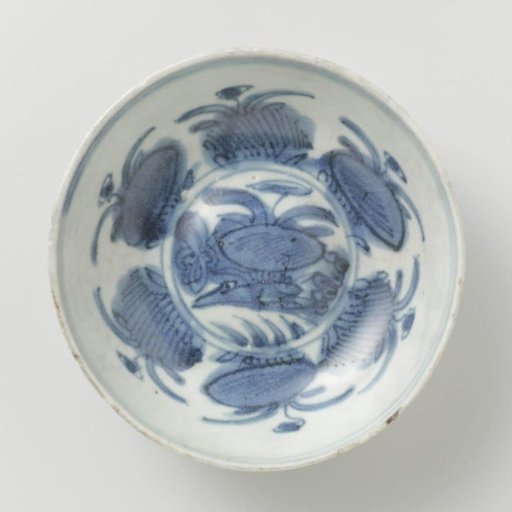 Small bowl from the VOC ship the 'Witte Leeuw'