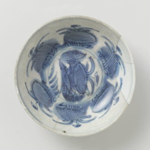Plate from the VOC ship 'The White Lion'